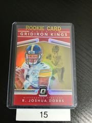 R. Joshua Dobbs [Red] #14 Football Cards 2017 Panini Donruss Optic Rookie Gridiron Kings Prices