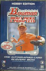 Hobby Box Baseball Cards 2012 Bowman Draft Picks & Prospects Prices