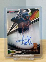 Aeverson Arteaga [Atomic] #B22-AA Baseball Cards 2022 Bowman's Best of Autographs Prices