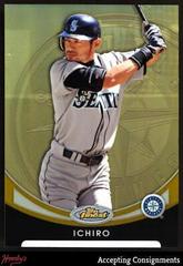 Ichiro [Gold Refractor] #9 Baseball Cards 2010 Finest Prices