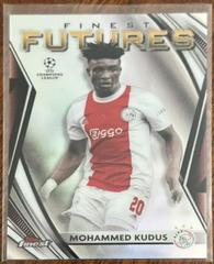 Mohammed Kudus Soccer Cards 2021 Topps Finest UEFA Champions League Futures Prices