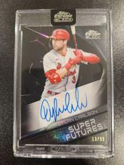 Dylan Carlson #SFA-DC Baseball Cards 2022 Topps Chrome Black Super Futures Autographs Prices