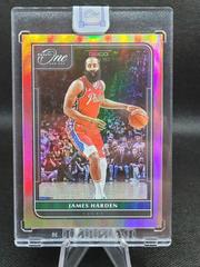 James Harden [Pink] #4 Basketball Cards 2021 Panini One and One Prices