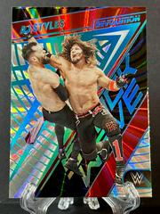 AJ Styles [Sunburst] #9 Wrestling Cards 2023 Panini Revolution WWE Shock Wave Prices