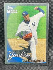 CC Sabathia [Wal Mart Black Border] #57 Baseball Cards 2010 Topps Prices