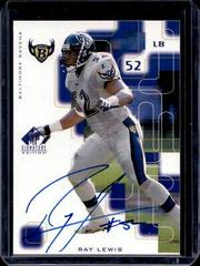 Ray Lewis [Autograph Gold] Football Cards 1999 SP Signature Prices