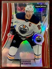 Connor McDavid [Red] Hockey Cards 2021 Upper Deck Synergy Prices