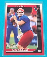 David Carr [Score Card] #251 Football Cards 2002 Panini Score Prices