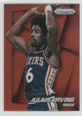 Julius Erving [Red Prizm] #163 Basketball Cards 2014 Panini Prizm Prices