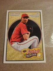 Randy Johnson #5 Baseball Cards 2008 Upper Deck Baseball Heroes Prices