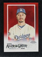 Mookie Betts [Red] #67 Baseball Cards 2020 Topps Allen & Ginter Chrome Prices