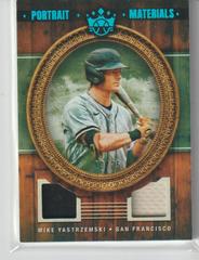 Mike Yastrzemski Baseball Cards 2022 Panini Diamond Kings Portrait Materials Prices