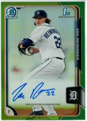 Zac Reininger [Refractor] #ZR Baseball Cards 2015 Bowman Chrome Autograph Prospect Prices