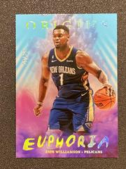 Zion Williamson [Turquoise] #7 Basketball Cards 2022 Panini Origins Euphoria Prices