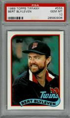 Bert Blyleven #555 Baseball Cards 1989 Topps Tiffany Prices
