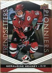 Geraldine Heaney #T-15 Hockey Cards 2023 Upper Deck Tim Hortons Legends Trendsetters Prices