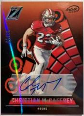 Christian McCaffrey [Autograph Artist Proof Silver] Football Cards 2022 Panini Zenith Prices