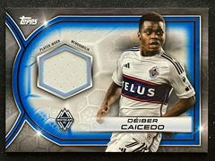 Deiber Caicedo [Blue] #R-CA Soccer Cards 2023 Topps MLS Relics Prices