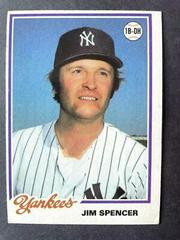 Jim Spencer Baseball Cards 1978 Burger King Yankees Prices