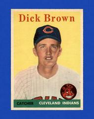 Dick Brown #456 Baseball Cards 1958 Topps Prices