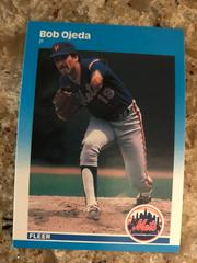 Bob Ojeda #19 Baseball Cards 1987 Fleer Prices