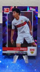 Wataru Endo [Purple] #94 Soccer Cards 2020 Topps Chrome Bundesliga Sapphire Prices