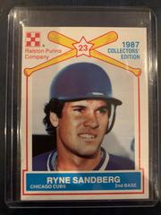Ryne Sandberg [Ralston Purina Company] Baseball Cards 1987 Topps Prices