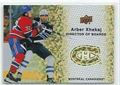 Arber Xhekaj [Gold Sparkle] Hockey Cards 2023 Upper Deck Director of Boards Prices