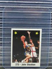 John Stockton Basketball Cards 1988 Panini Spanish Sticker Prices
