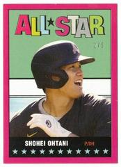 Shohei Ohtani [Pink] #2 Baseball Cards 2022 Topps Throwback Thursday Prices
