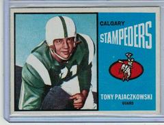 Tony Pajaczkowski #16 Football Cards 1964 Topps CFL Prices
