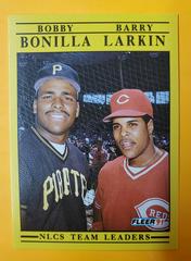 NLCS Team LeadersjBobby Bonilla/Barry Larkin #711 Baseball Cards 1991 Fleer Prices