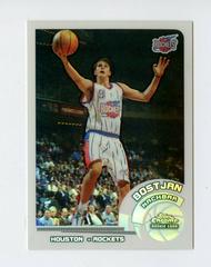 Bostjan Nachbar [White Refractor] #165 Basketball Cards 2002 Topps Chrome Prices