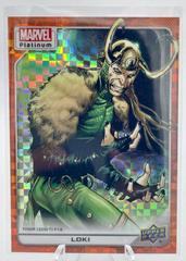Loki [Orange Checkers] Marvel 2023 Upper Deck Platinum Prices