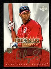 Albert Pujols [Silver] #18 Baseball Cards 2004 Upper Deck Diamond Collection Pro Sigs Prices