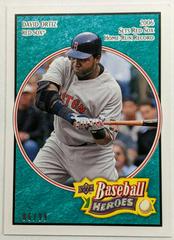 David Ortiz [Sea Green] #21 Baseball Cards 2008 Upper Deck Baseball Heroes Prices