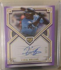 Vidal Brujan [Purple] #DRA-VBR Baseball Cards 2022 Topps Definitive Rookie Autographs Prices