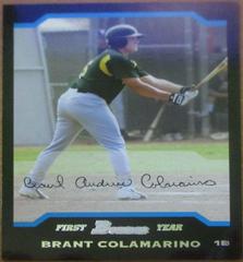 Brant Colamarino [1st Edition] Baseball Cards 2004 Bowman Prices