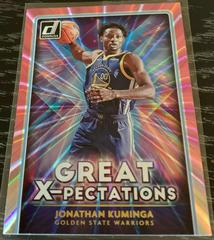 Jonathan Kuminga [Pink Laser] Basketball Cards 2021 Panini Donruss Great X Pectations Prices