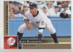 Alex Rodriguez Baseball Cards 2009 Upper Deck First Edition Prices
