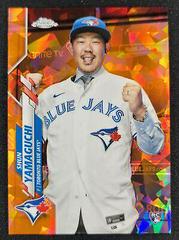 Shun Yamaguchi [Orange Refractor] Baseball Cards 2020 Topps Chrome Sapphire Prices