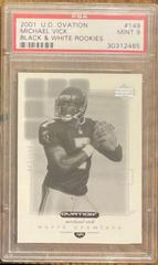 Michael Vick [Black & White Rookies] Football Cards 2001 Upper Deck Ovation Prices