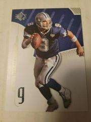 Tony Romo #50 Football Cards 2008 SP Authentic Prices