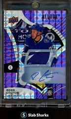 Ross Colton [Purple Diamond Autograph Patch] Hockey Cards 2021 Upper Deck Allure Prices