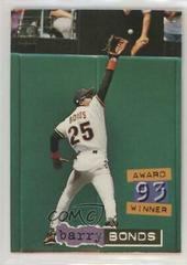Barry Bonds [Superstar Sampler] Baseball Cards 1994 Stadium Club Prices