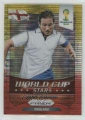 Frank Lampard [Yellow & Red Pulsar] Soccer Cards 2014 Panini Prizm World Cup Stars Prices