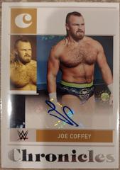 Joe Coffey Wrestling Cards 2022 Panini Chronicles WWE Signatures Prices