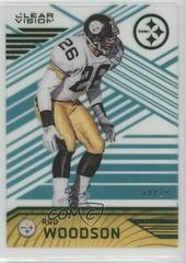 Rod Woodson [Emerald] Football Cards 2016 Panini Clear Vision Prices
