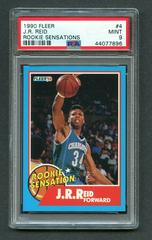 J.R. Reid #4 Basketball Cards 1990 Fleer Rookie Sensations Prices