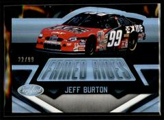Jeff Burton [Silver] #FR20 Racing Cards 2016 Panini Certified Nascar Famed Rides Prices